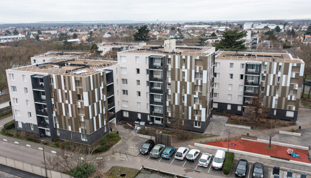 Photo chantier bardage