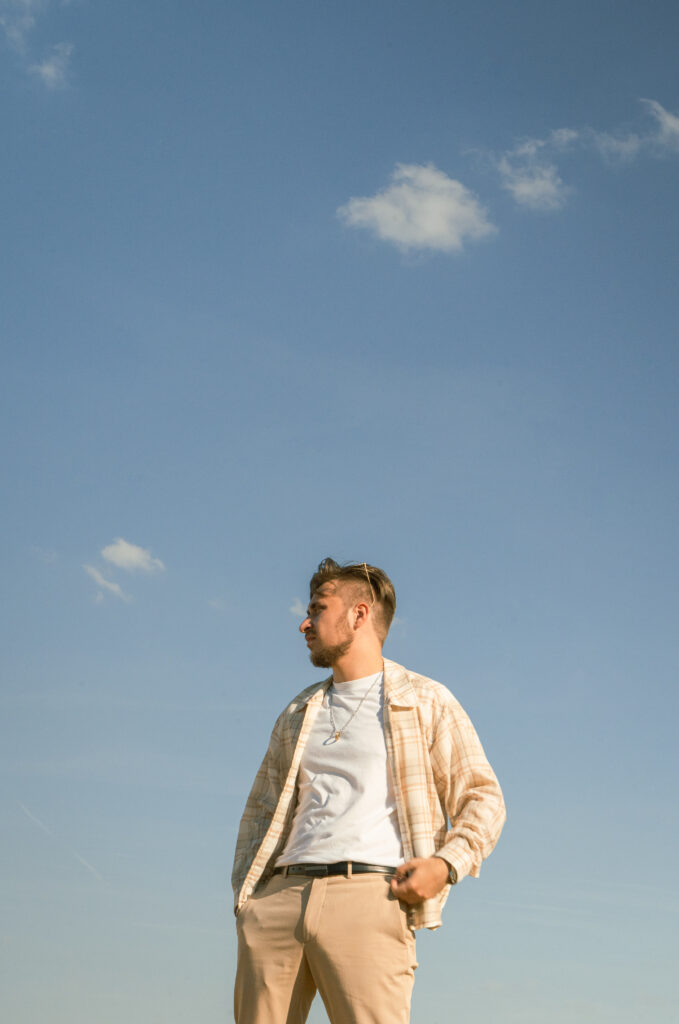 photo portrait golden hour